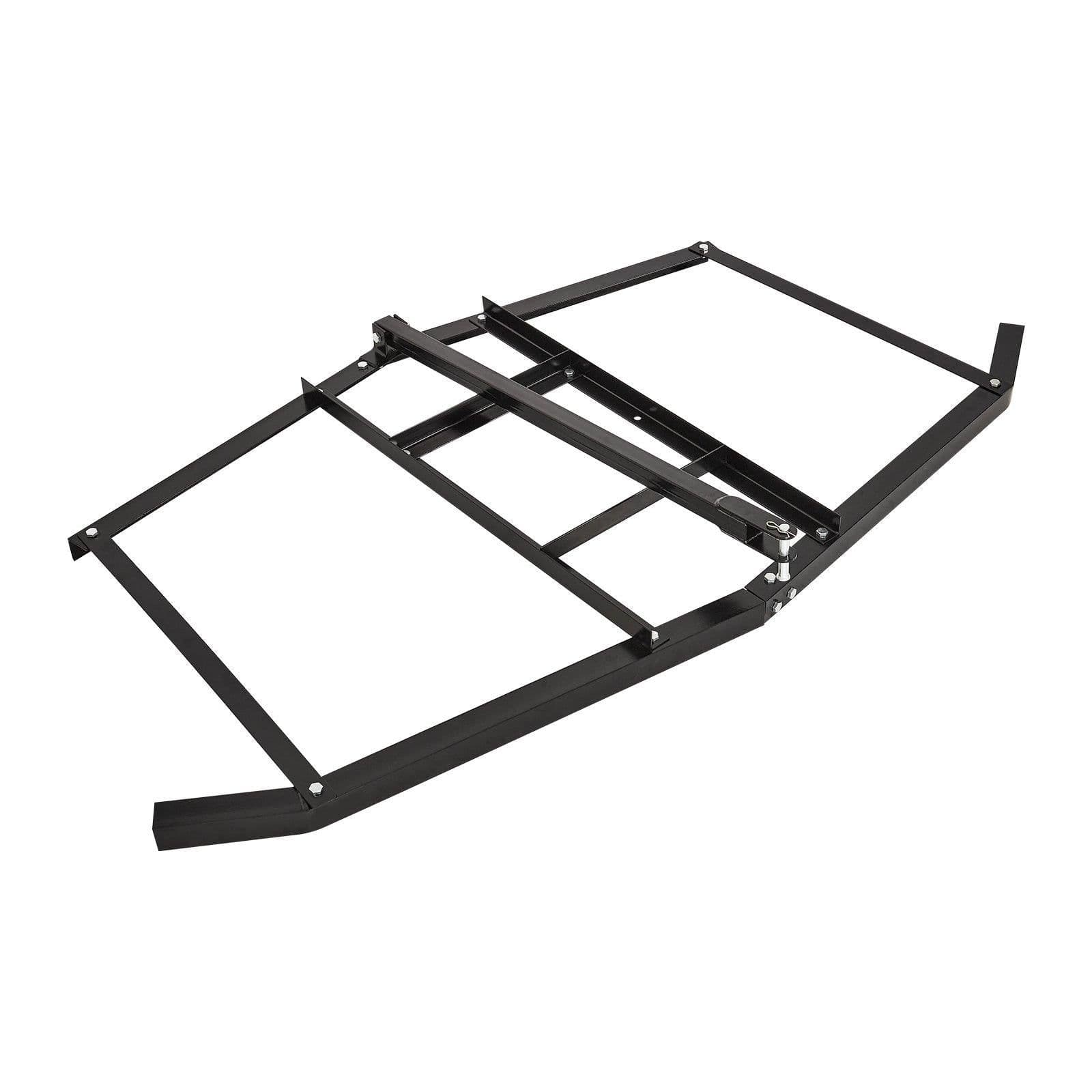 image-VEVOR Drag Harrow, 74" Width Tow Behind Drag Harrow, Q235 Steel Driveway Grader with Adjustable Bars & Pin Hitch, Support up to 50 lbs, Tractor Driveway Harrow for ATVs, UTVs, Garden Lawn Tractors