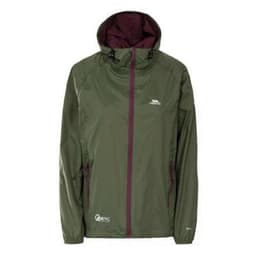 image-Trespass Qikpac Ladies Waterproof Hooded Jacket With Packaway Pouch