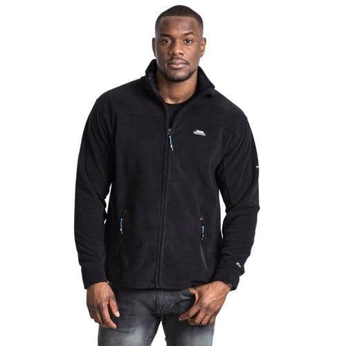 image-Mens Trespass Bernal Heavyweight Zip Fleece