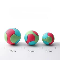 image-Solid Rubber Dog Balls for Dogs Virtually Indestructible Pet Dog Interactive Toy Training Chew Play Fetch Bite Toys