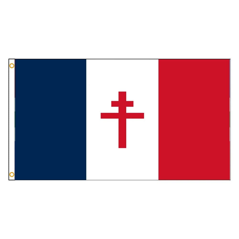 image-3x5Fts 90X150cm Free France 1940-1944 Flag