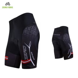 image-ZERO BIKE Hot Sale Men's Quick Dry Cycling Shorts Mountain Bike Bicycle 3D GEL Padded Tight shorts Black M-XXL