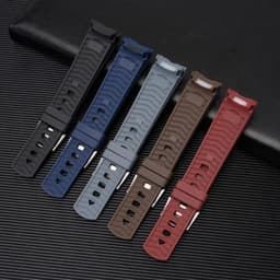 image-20mm Silicone Rubber Watch Bands for Omega Seamaster Speedmaster Moonswatch