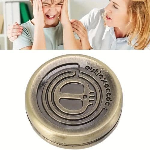 image-AHHLCLT Magnetic Haptic Coins for Stress Relief - EDC Fidget Toy