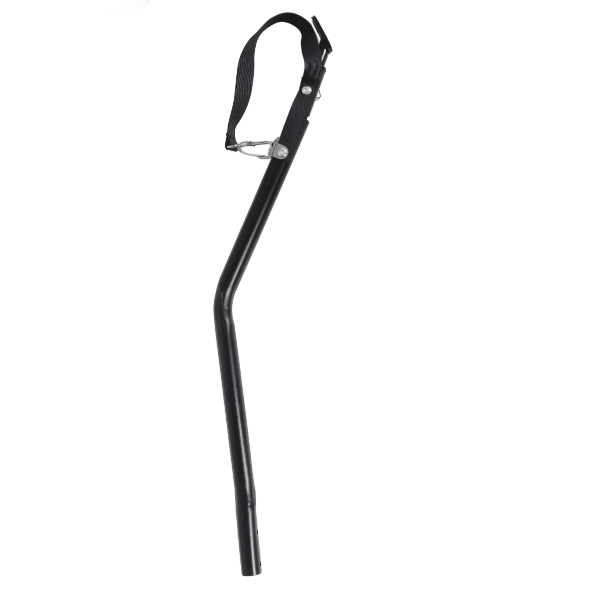 image-2-in-1 Bike Trailer Pushcart - Black with Waterproof Cover and Tow Hitch