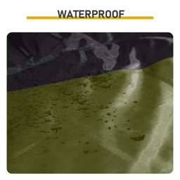 image-Heated Rectangular Sleeping Bag, Lightweight USB Heating, Waterproof Backpacking Bag, Green