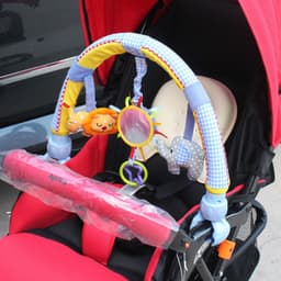 image-Baby Stroller Clip Car Hanging Plush Pendant