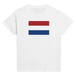 image-Drapeau des Pays-Bas - T-shirt enfant classique ras du cou