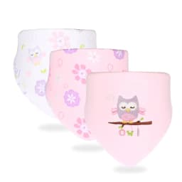 image-Simple Printed Baby Products Cotton Saliva Towel