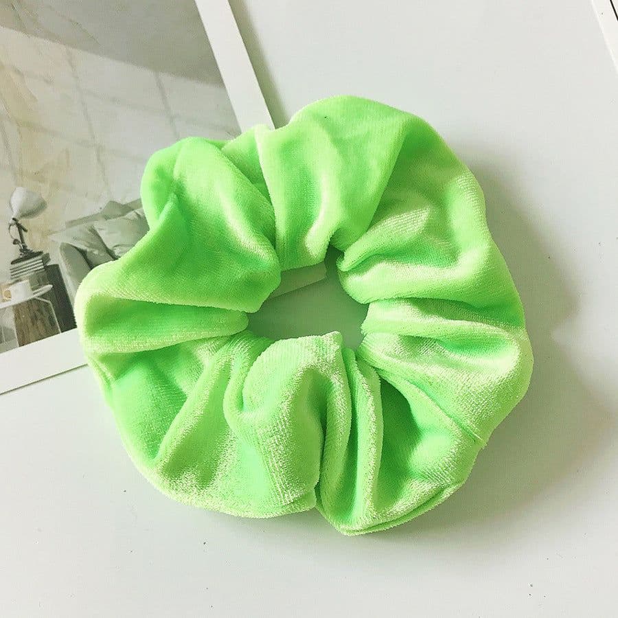 image-Flannel Hair Tie Hair Rope Amazon Velvet Fashion Ponytail Hair Accessories