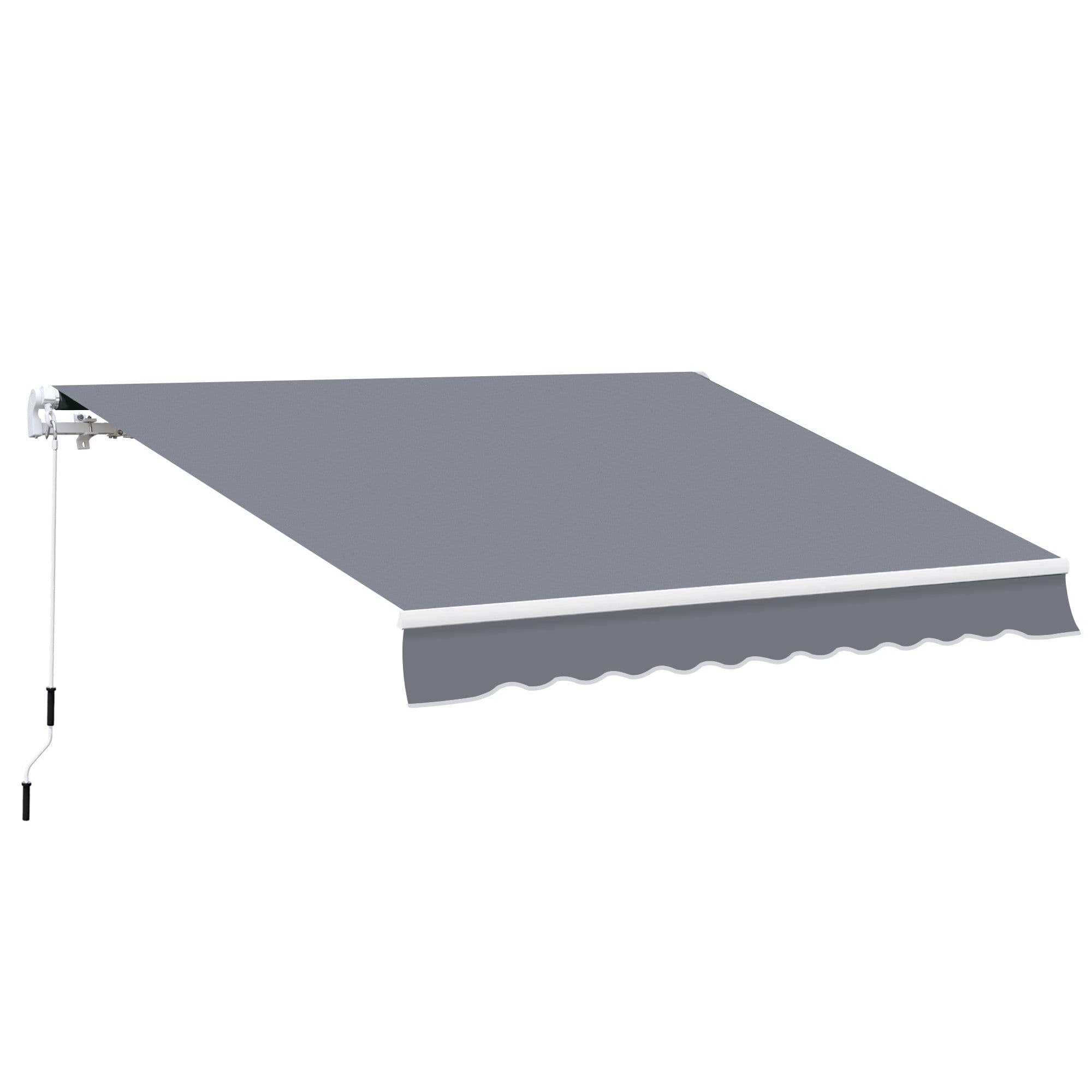 image-Manual Retractable Awning, size (4m x 3m)