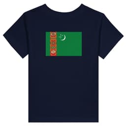 image-Drapeau du Turkménistan - T-shirt de base pour enfant | Bella + Canvas