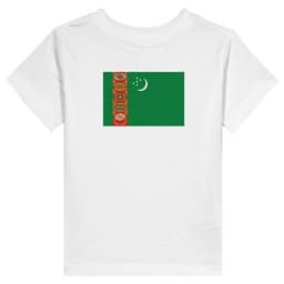 image-Drapeau du Turkménistan - T-shirt de base pour enfant | Bella + Canvas