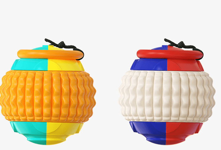 image-Hand Throwing Ball ABS Dog Chew Training Ball