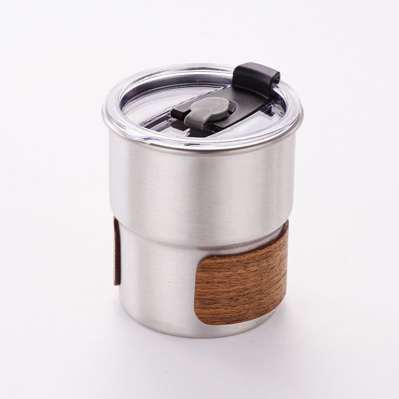 image-Outdoor Anti-scald Camping Cup 304 Stainless Steel Water Cup
