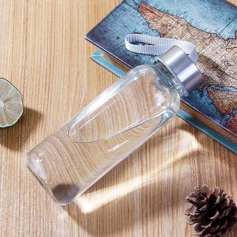 image-Creative 300ml Glass Water Cup Transparent Tumbler
