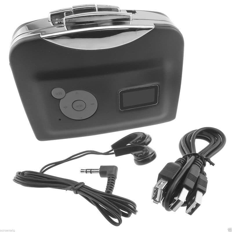 image-USB Disk Cassette To MP3 Converter Audio Capture Walkman