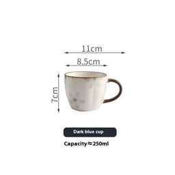 image-Underglaze Cup Suit Household Living Room Water Cup Water Pot Tea Set