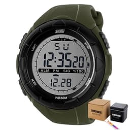image-SKMEI Fashion Simple Sport watch Men Military Watches Alarm Clock Shock Resistant Waterproof Digital Watch reloj hombre 1025