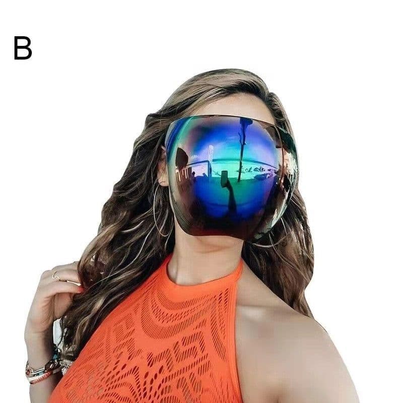 image-Color Space Mask Anti-fog Face Mask Anti-splash Protective Mask Coating Glasses