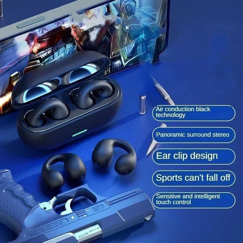 image-New Original T75 Bone Conduction Wireless Bluetooth 5.3 Headphones Sports Earphones HiFi Sound Quality Waterproof TWS Headset