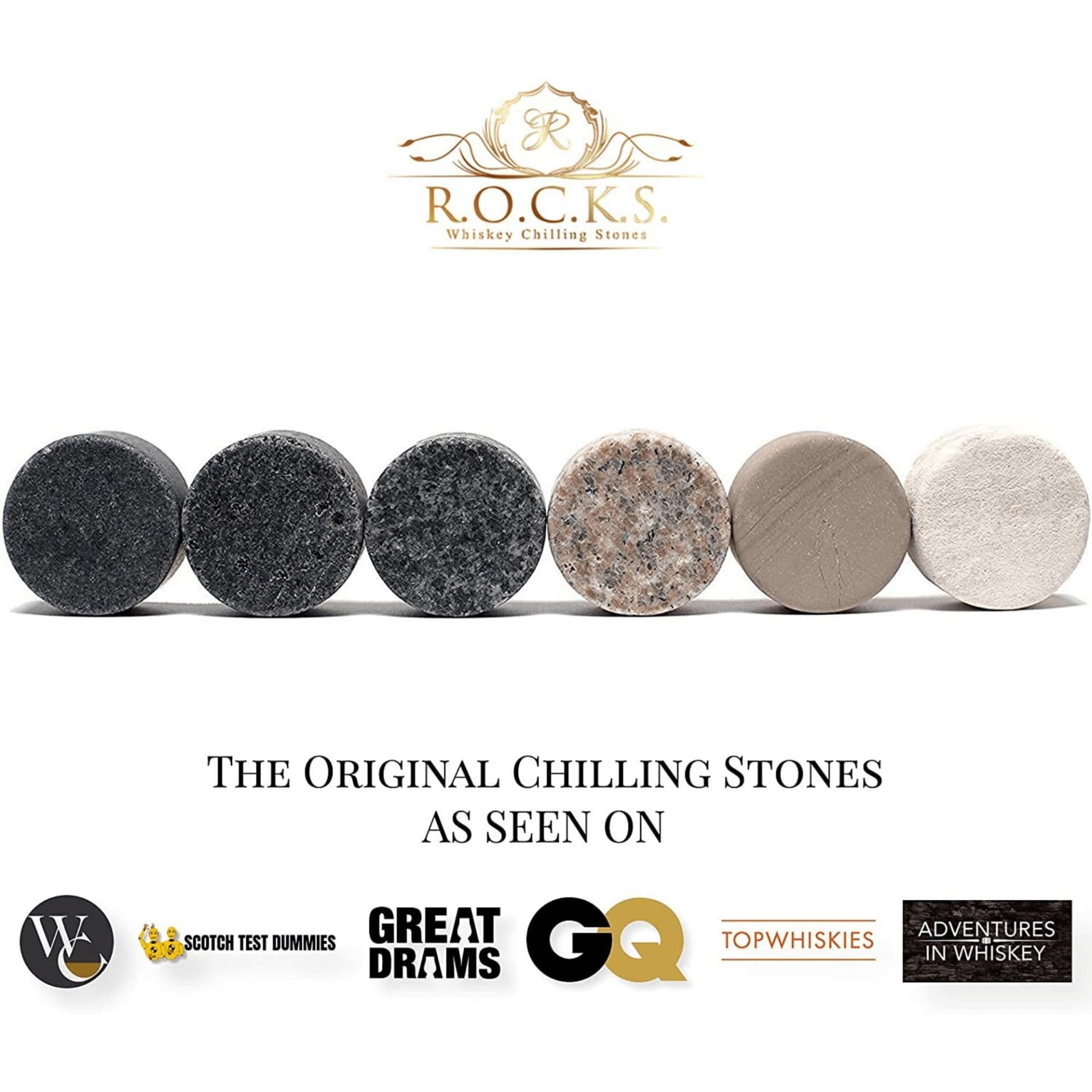 image-Whiskey Stones & Kentucky Bourbon Barrel Aged Coffee Tasting Gift Set