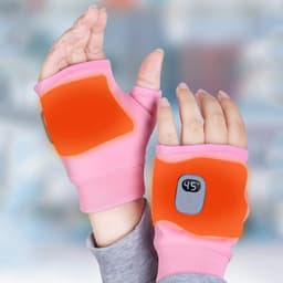 image-Electric Heated Gloves Winter Moto Riding Thermal Gloves 360 Degree Heating Thermal Heated Gloves Fingerless Thermal Hand Warmer