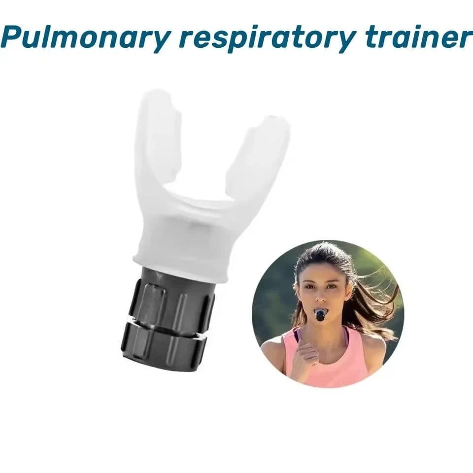 image-Breathing Exercise For Lungs Portable Breath Fitness Exerciser Device Endurance Workout Device With Adjustable Resistances