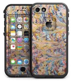 image-Abstract Wet Paint Color Paradise - iPhone 7 LifeProof Fre Case Skin