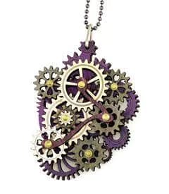 image-Kinetic Main Gear Necklace 6001E