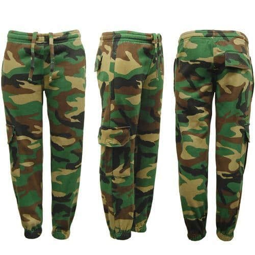 image-Children's Game Woodland Camouflage Tracksuit
