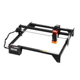 image-VEVOR Laser Engraver, 5W Output, Laser Engraving Cutter Machine, 14.9 x 15.7 in/38 x 40 cm Working Area, 10000 mm/min Movement Speed, Compressed Spot with Eye Protection, for Wood, Certain Metal