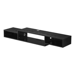 image-VEVOR Floating TV Stand, 59" Wall Mount Entertainment Center with Power Outlet & Cable Hole, Modern Floating TV Shelf with Storage Cabinet for DVD Player, Cable Box, Game Console, TV Accessory, Black