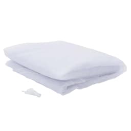 image-vidaXL Hanging Mosquito Net 156 Mesh White 86.6x39.4x59.1"