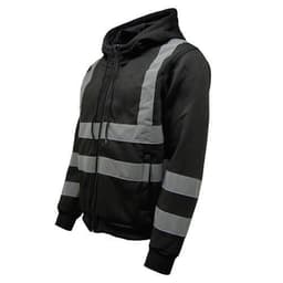 image-Hi Vis HV008 Hooded Zipper