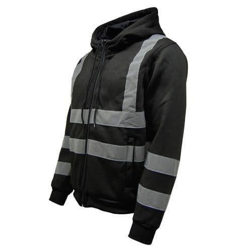 image-Hi Vis HV008 Hooded Zipper