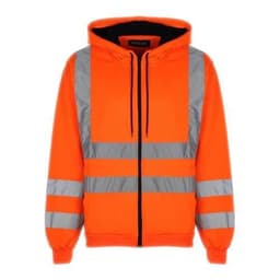 image-Hi Vis HV008 Hooded Zipper