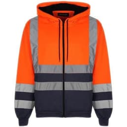image-Hi Vis HV008 Hooded Zipper