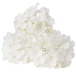 image-VEVOR Artificial Flowers, 205 pcs Real Looking White Silk Fake Hydrangea Bulk, White Faux Bridal Shower with Stems for DIY Wedding Bouquets, Home Centerpieces Arrangements, Party Tables Decorations