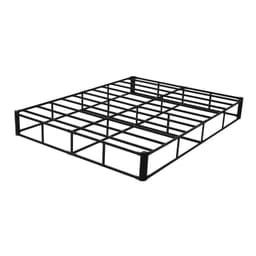 image-VEVOR Box Spring, Queen Size Bed Frame with Washable Fabric Cloth, Heavy Duty Metal Frame for Queen Bed, 9 in Mattress Foundation, 3500 lbs Max Weight Capacity, Easy Assembly, 79.1L x 59.6W x 9.1H in