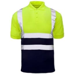 image-Hi Vis 2 Tone Polo Shirt - HV315