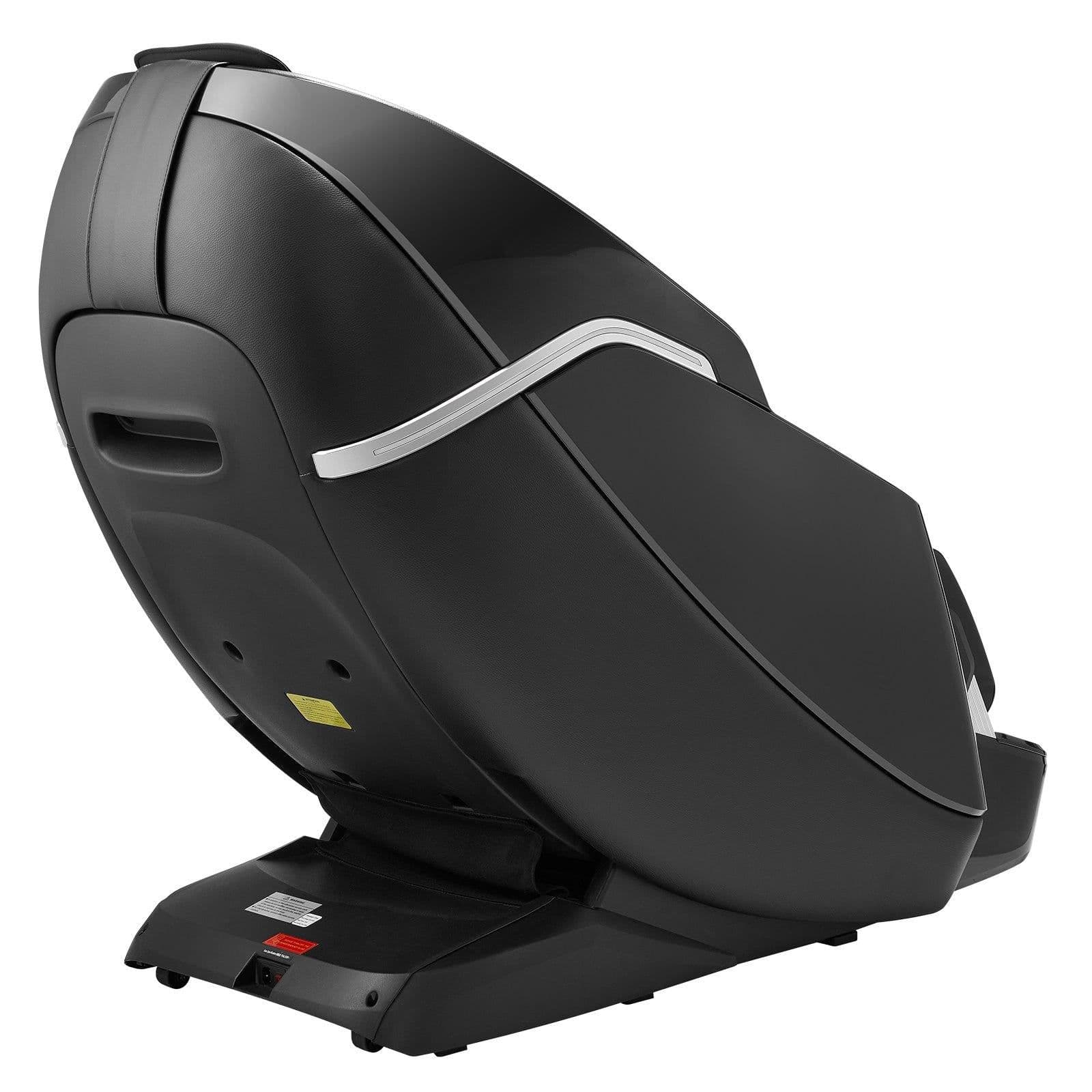 image-VEVOR Dual-Core 4D+3D Full Body Massage Chair, with Extended SL Track, Deep Yoga Stretch, Electric Extendable Footrest, TFT, AI Voice Control, Heat, Airbags, Armrest Controls, Wheels
