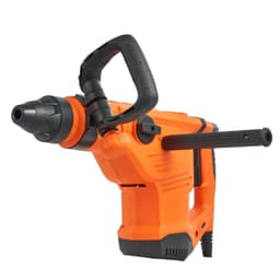 image-VEVOR Corded Hammer Drill, 1600W 175-350RPM Electric Demolition Drills, 2-Inch SDS-Max Rotary Hammer Driver, 3 Functions Chipping Power Tool Kit for Concrete, Drilling Wood Plastic