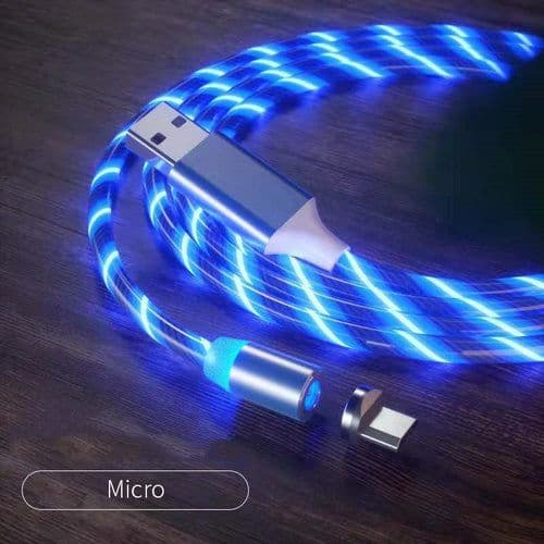 image-Magnetic Charging Cable Streamer Fast Charging Cable