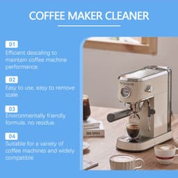 image-Clean Scale Stain Stainless Steel Coffee Machine Strainer Clean Sheet
