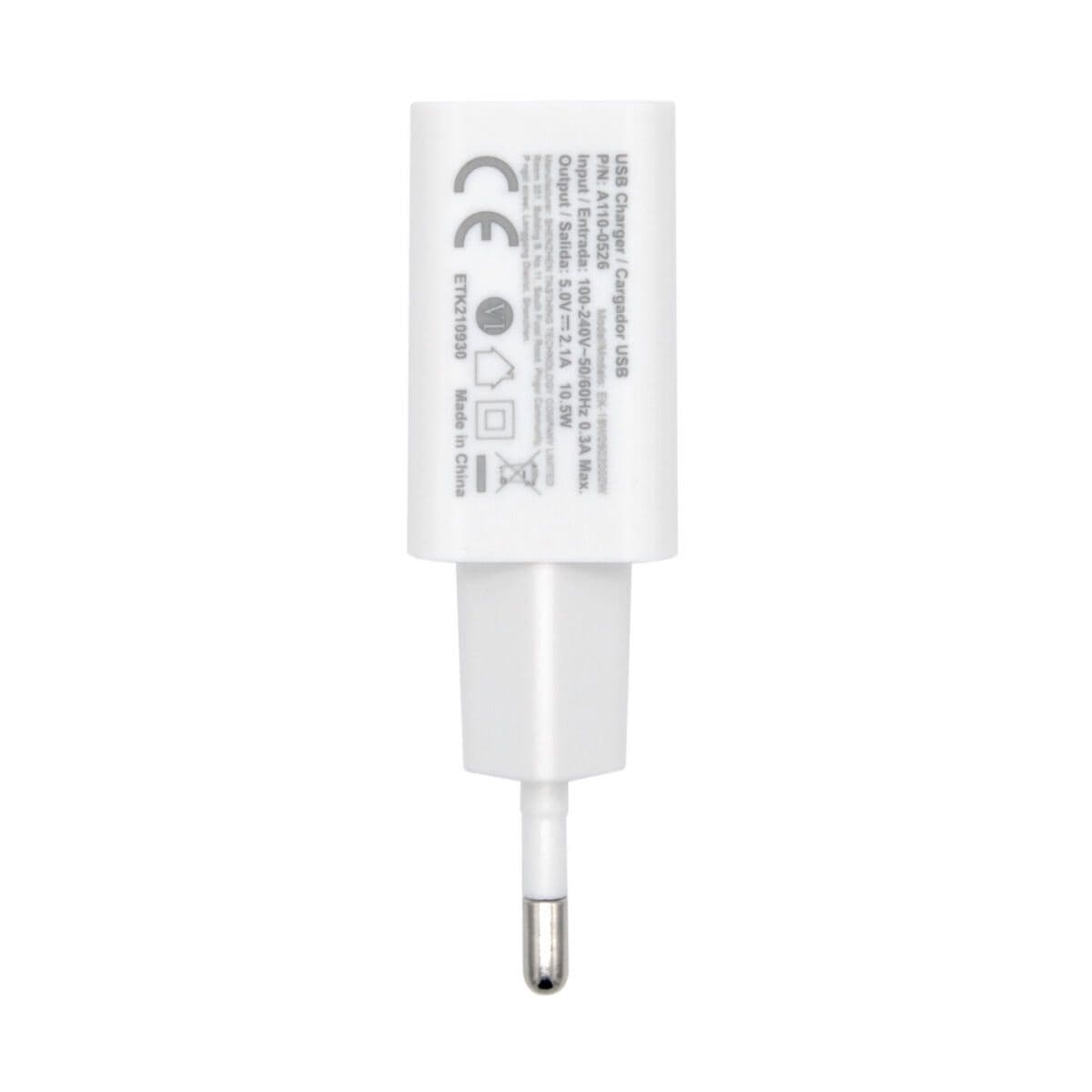 image-Wall Charger Aisens A110-0526 White 10 W