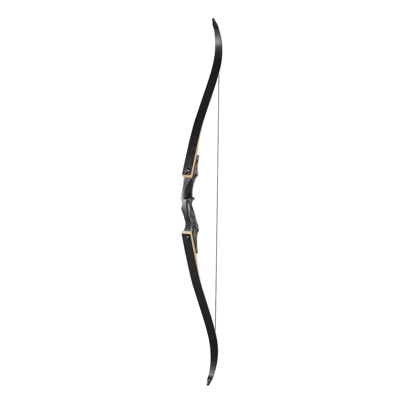image-VEVOR Recurve Bow and Arrows Kit, 60 inch Wooden Takedown Bows, Right Handed Ergonomic Archery Recurve Bow Package, Longbow for Outdoor Target Training Practice Hunting, Beginners to Advanced, 50 lbs