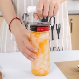 image-Stainless steel screw cap artifact can opener glass can opener artifact screw cap screwdriver labor-saving