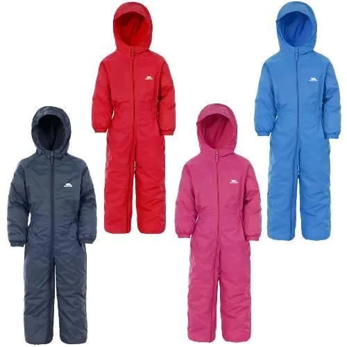image-Kids Trespass Dripdrop Padded Waterproof All-In-One Suit