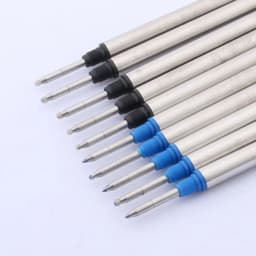 image-5Pc 114mm Quality BLUE OR Black Ink pen Refill Rotary JINHAO Rollerball Pen Refills Student Stationery Office Supplies